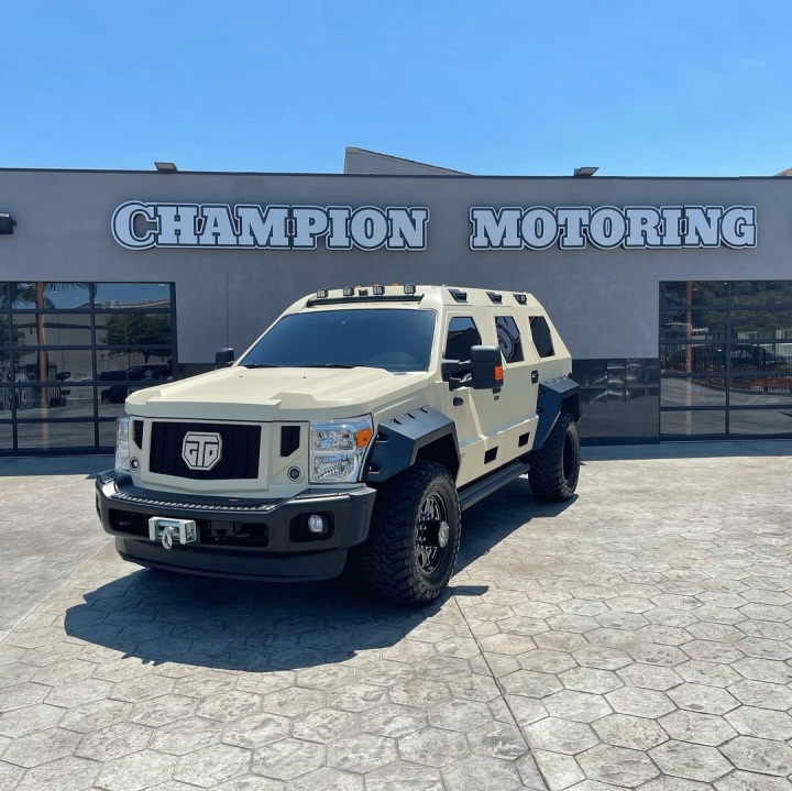 Photos Gervonta Davis Has The Custom TankMobile Created Boxing News